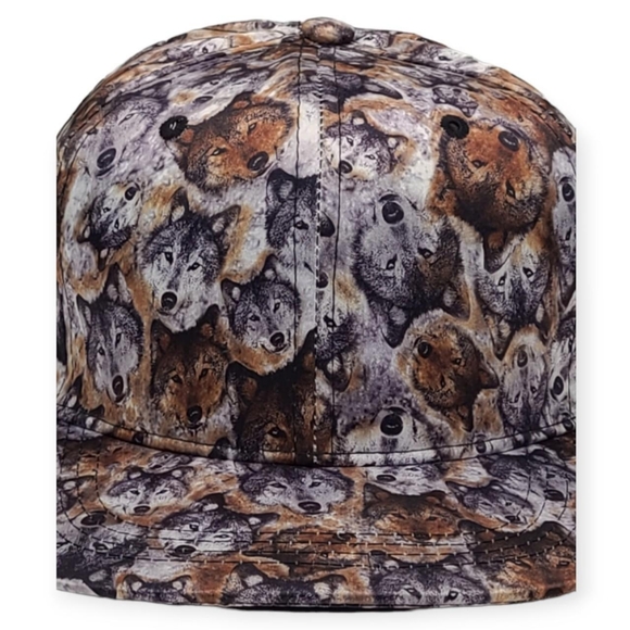 New Unisex Wolfs Snapback Cap Hat - Picture 2 of 5